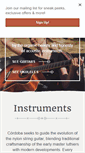 Mobile Screenshot of cordobaguitars.com